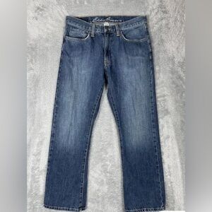 Eddie Bauer Vintage Men's Dark Blue Bootcut Jeans